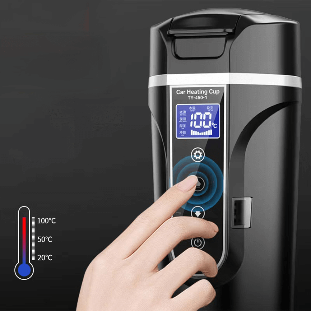 On-the-Go Comfort: CarPractice Water Heater Cup